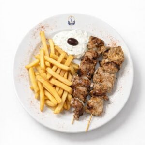 schweine souvlaki